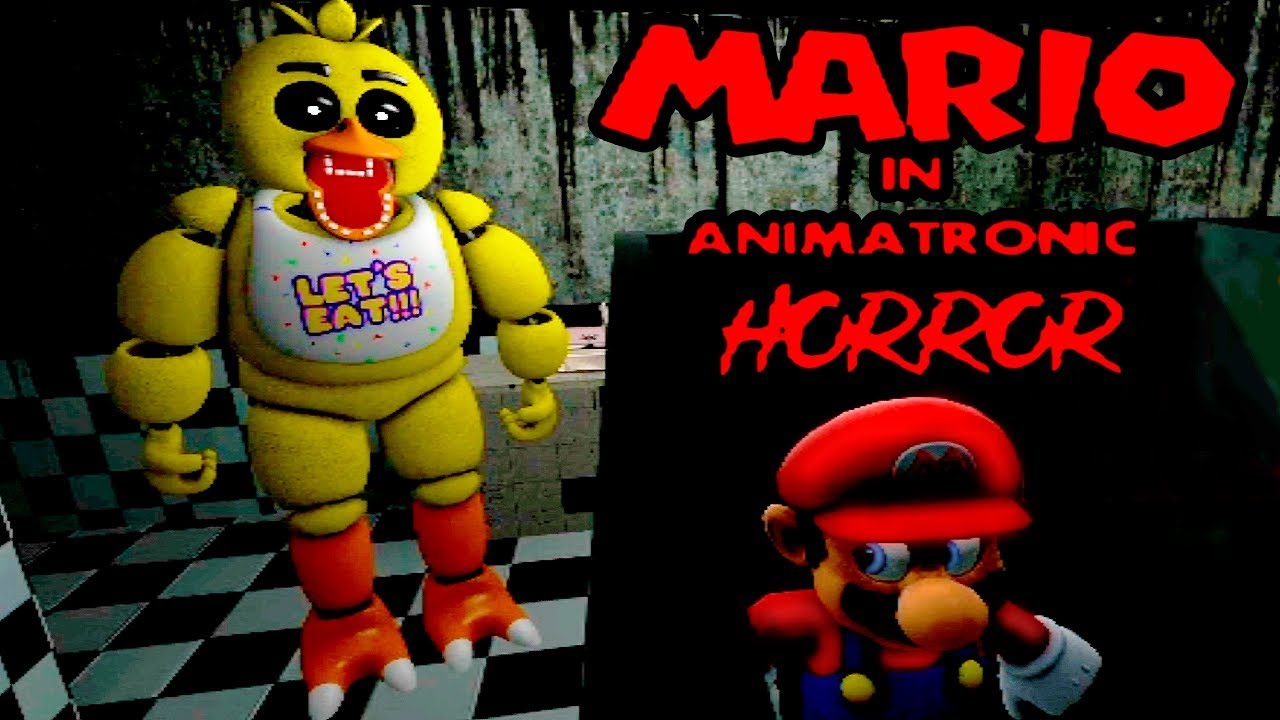 mario in animatronic horror free